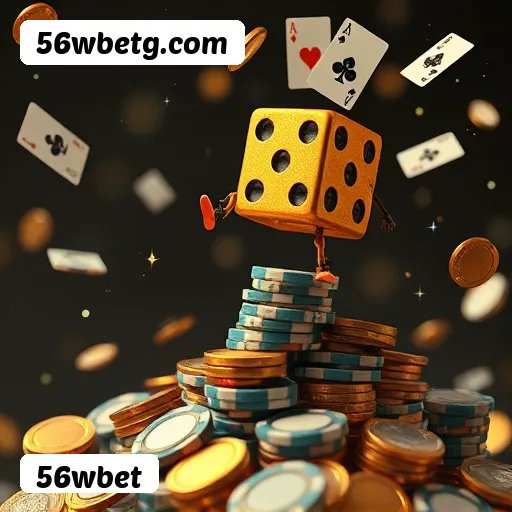 56wbet bônus R$5.000 + 500 giros - Rollover 35x, prazo 30 dias, 38% taxa conversão